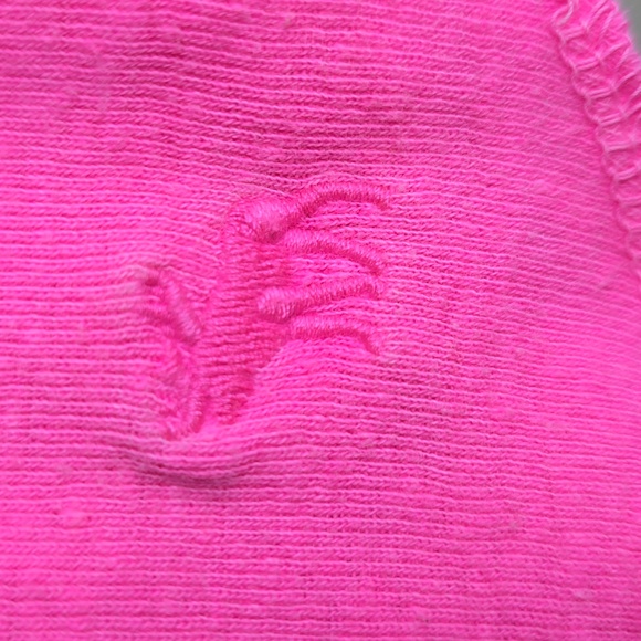 Abercrombie & Fitch Florescent Pink With Lace Size M - Picture 9 of 12